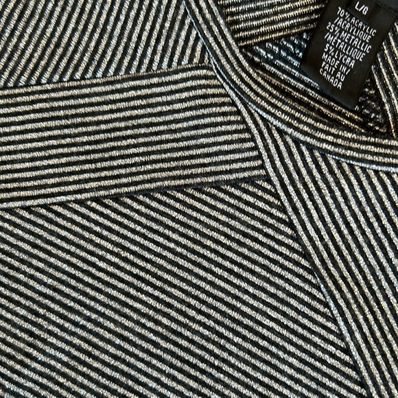 Long sleeve metallic t-shirt - Picture 4 of 7